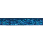 RUFFWEAR Flat Out Oceanic Distortion, zgardă bandă câini, ajustabilă, albastru, S(28-36 x 2cm)