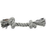 TRIXIE, juguete de cuerda con 2 nudos, 15cm, multicolor