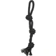 TRIXIE, Spielzeug-Seilgriff mit geknotetem Hundeknoten, 60cm, multicolor