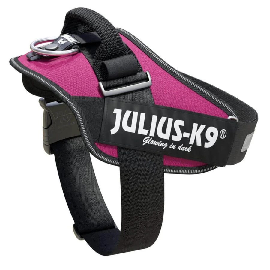 JULIUS-K9 IDC Power, arnés para perro, S, 7-15kg, rosa oscuro