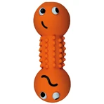 Trixie, smiley hondenspeeltje, latex, 19cm, veelkleurig