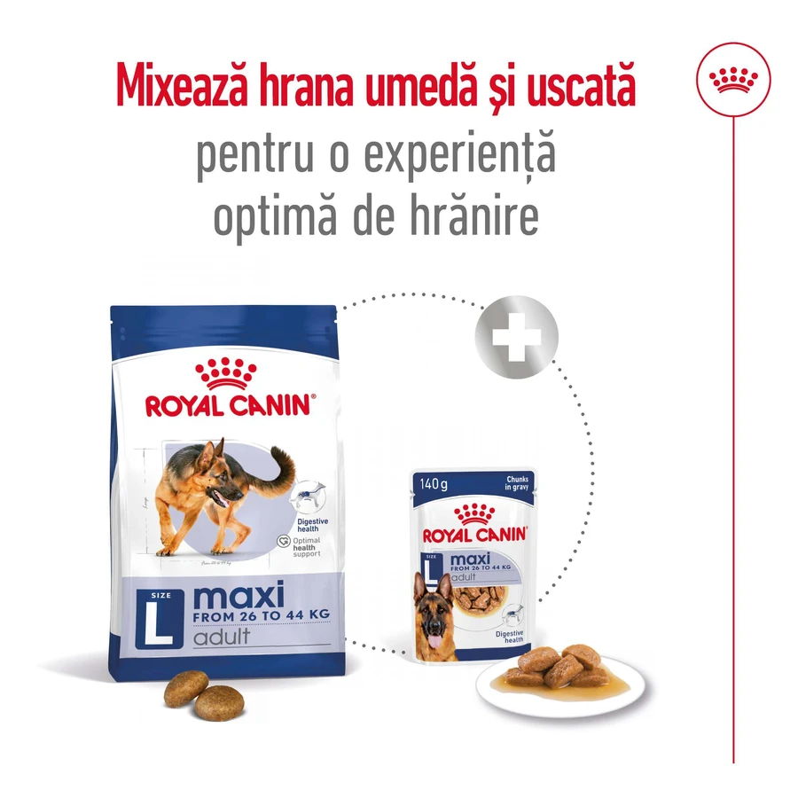 ROYAL CANIN Maxi Adult, Trockenfutter für Hunde, 3kg