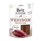BRIT Jerky Venison Protein Bar, hondensnacks, Venison proteïne repen, 80g