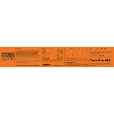 TASTE OF THE WILD High Prairie Puppy, Bison und Venison, getreidefreies Trockenfutter für junge Hunde, 2kg