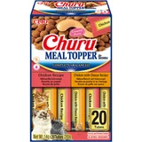 INABA Churu Churu Meal Topper Varieties, Pollo, lata de comida húmeda para gatos, sin cereales, (topping), 280g