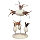 Trixie, pendulum with ball and feather, toy, cats, multicolor, 15 x 30cm
