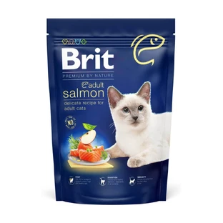BRIT Premium by Nature, Lachs, Katzentrockenfutter, 800g