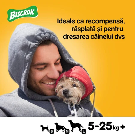 PEDIGREE Biscrok Multi Mix, hondensnacks, koekjes, kip, rund en lam , 200g
