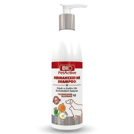 BIO PETACTIVE Dermahexidine, shampoo voor honden, fles, 250ml
