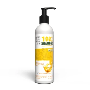 FRESH FARM Aceites Vegetales, XS-XL, champú para perros, botella, 250ml