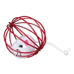Trixie, boule en métal avec souris, jouet, chats, avec clochette, multicolore, 6cm