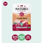 NATURO, Pavo, comida húmeda sin cereales para gatos, (paté), 85g