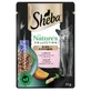 SHEBA Nature's Collection, Saumon, sachet de nourriture humide, sans céréales, (en sauce), 85g