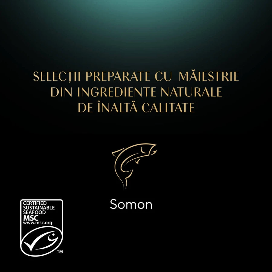 SHEBA Nature's Collection, Lachs, Sachet Nassfutter, getreidefrei, (in Sauce), 85g