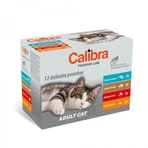 CALIBRA Premium Line, Trout and Salmon, sachet wet cat food, (in sauce), multipack, 100g x 12pcs