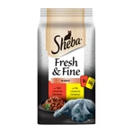 SHEBA Fresh & Fine Mixed Selections, Beef and Chicken, sachet de nourriture humide pour chats, (en sauce), multipack, 50g x 6pcs
