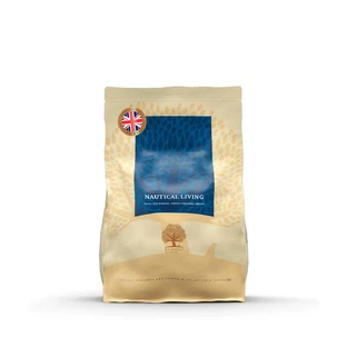 ESSENTIAL Nautical Living, XS-S, Lachs und Forelle, getreidefreies Trockenfutter für Hunde, 2,5 kg
