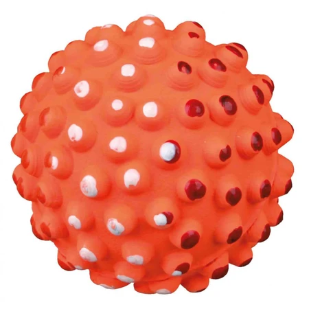 Trixie, drijvende bal speelgoed met hond spikes, 7cm, multicolor