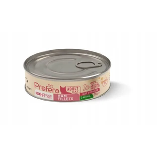 PREFERA Pro H&T Filets, Ham, graanvrij natvoer in blik, (in soep), 70g