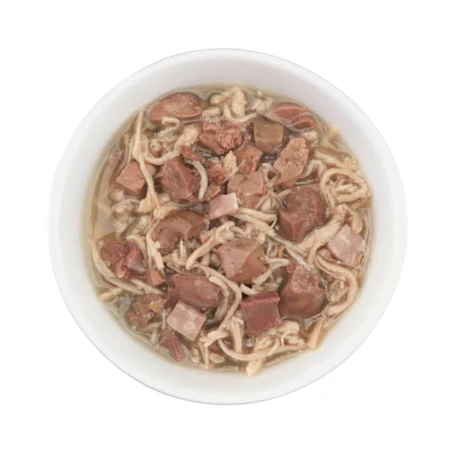SCHESIR After Dark, Kip en Ham, graanvrij natvoer in blik, (in soep), 80g