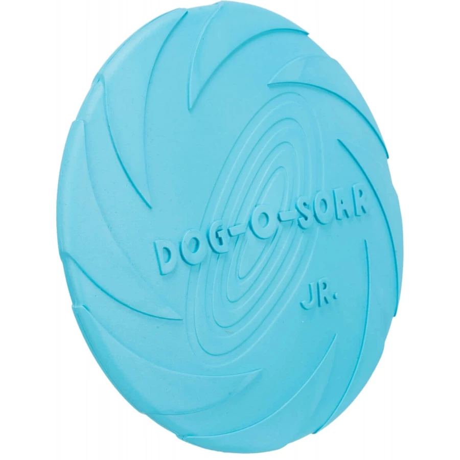 TRIXIE, schwimmende Frisbeescheibe für Hunde, Gummi, 18cm, multicolor