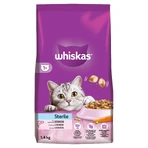 WHISKAS Adult Sterile, Salmon, dry food for sterilized cats, 1.4kg