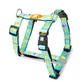 MAX & MOLLY Ducklings, double harness (chest&back) dogs, polyester, blue, trident buckle, S(43-53 x 1.5cm)