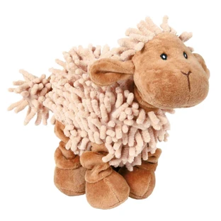 Trixie, oveja de juguete para perros, con sonido, felpa, 21cm, multicolor