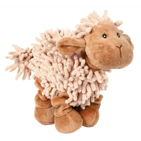 Trixie, oveja de juguete para perros, con sonido, felpa, 21cm, multicolor