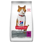 HILL'S SCIENCE PLAN Adult Sterilized, Pato, alimento seco para gatos esterilizados, 1.5kg