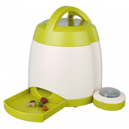 TRIXIE Activity Memory Trainer, interactive dog toy, plastic, 20cm x 24cm, white/green