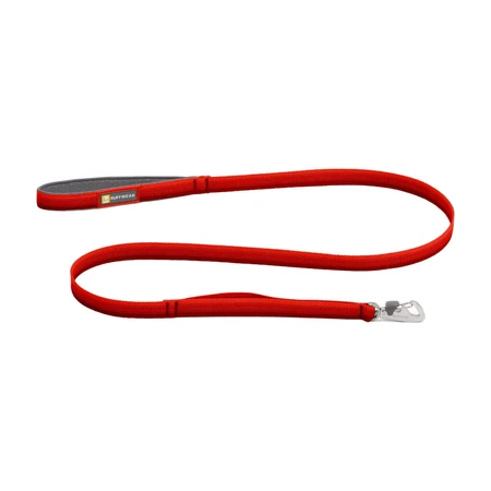 RUFFWEAR Front Rage Red Canyon, Leine Leine, Kontrollgriff, rot, XS-XL(1.5m)