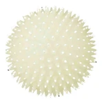 Trixie, juguete erizo bola que brilla en la oscuridad para perros, con sonido, vinilo, 10cm, multicolor