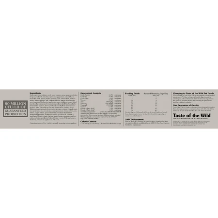 TASTE OF THE WILD Wetlands, Pato, pienso sin cereales para perros, 2kg