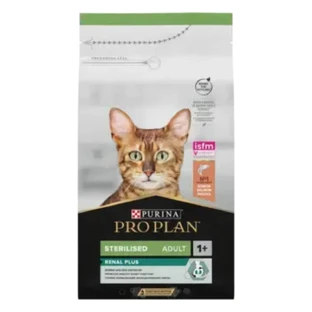 PURINA Pro Plan Renal Plus Sterilized, Salmon, dry food for sterilized cats, 400g