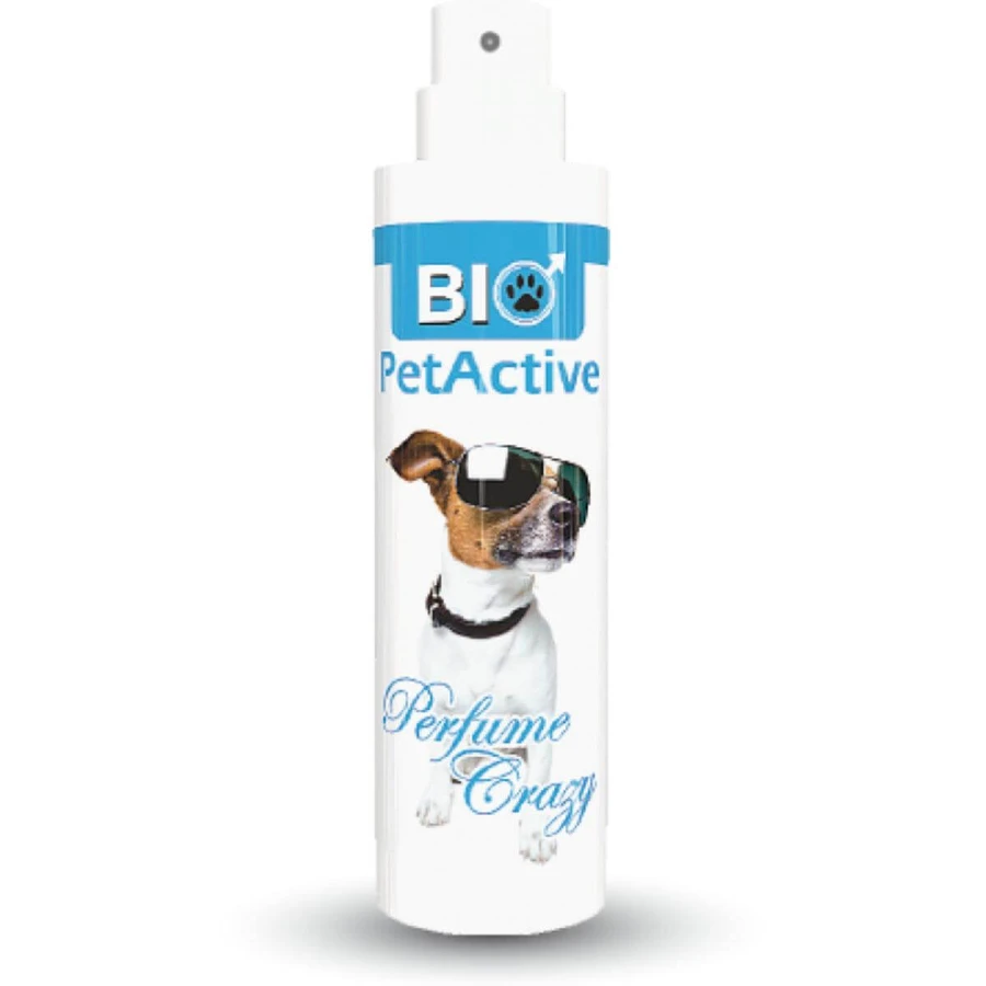 BIO PETACTIVE Crazy (pour chiens mâles), parfum pour chiens, Vanille, 50ml