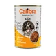 CALIBRA Premium Line, XS-XL, Kip en Lever, nat hondenvoer in blik, (in saus), 1240g