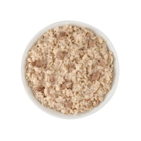 SCHESIR Baby Filets, Kip en Lever, graanvrij natvoer in blik voor jonge katten, (in soep), 70g