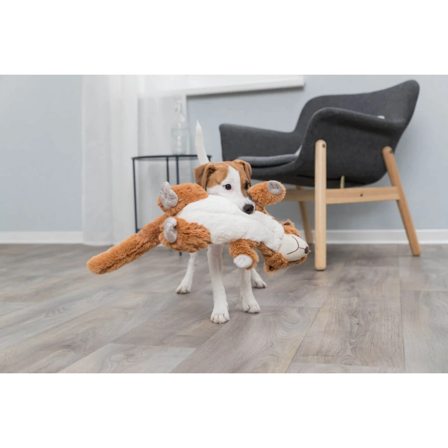 Trixie, suricata juguete para perro con sonido, felpa, 40cm, multicolor