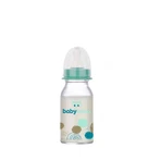Dekorierte Glasflasche, 0-24 Monate, 120 ml, BabyNova