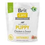 BRIT Care Sustainable Puppy, XS-XL, Pollo e Insectos, alimento seco para perros jóvenes, sistema digestivo, 1kg