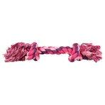 TRIXIE, rope toy with 2 knots dogs, 40cm, multicolor