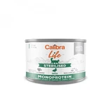 CALIBRA Life Life Sterilized Duck, Pato, comida húmeda en lata monoproteica, sin cereales, para gatos esterilizados, (paté), 200g