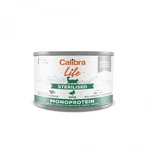 CALIBRA Life Life Sterilized Duck, Pato, comida húmeda en lata monoproteica, sin cereales, para gatos esterilizados, (paté), 200g