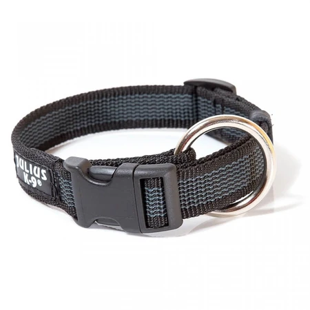 IDC Julius K9 Collier, Din Nylon, 25 mm, Gris