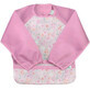 Babero multifuncional de manga larga Pink Wildflower, 12-24 meses, Green Sprouts