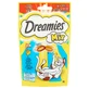 DREAMIES, Salmón y Queso, bolsa de recompensa para gatos, 60g