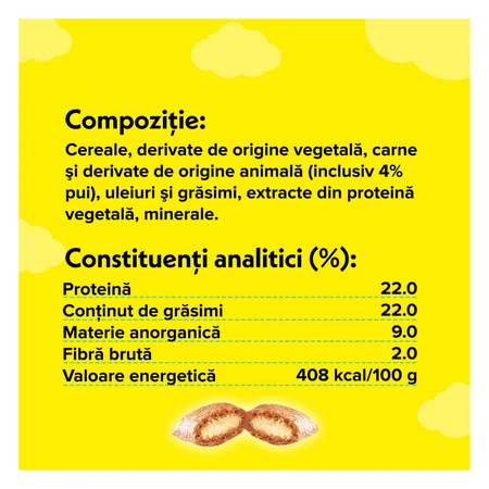 DREAMIES, Poulet, sachet de récompense pour chat, 60g