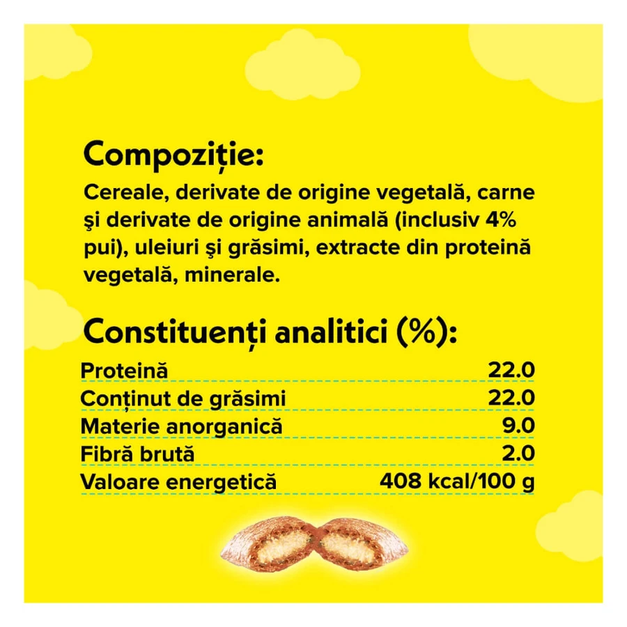 DREAMIES, Poulet, sachet de récompense pour chat, 60g