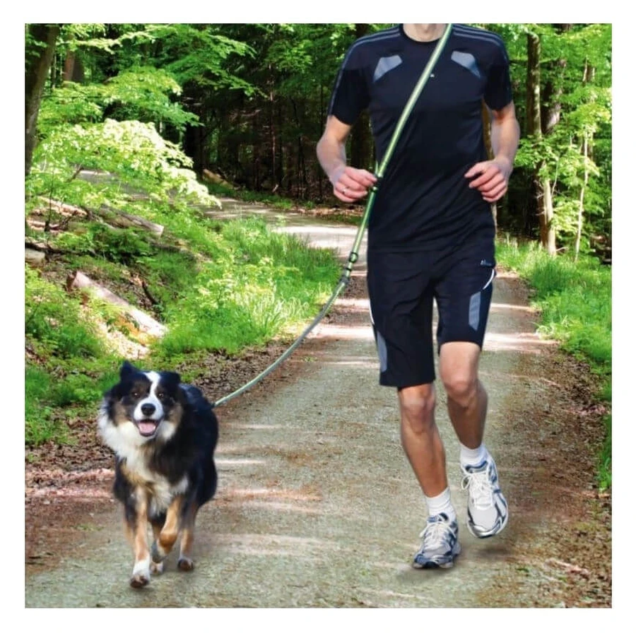 Jogging kussensling 133 - 180 Cm x 20 Mm, Groen-Zwart
